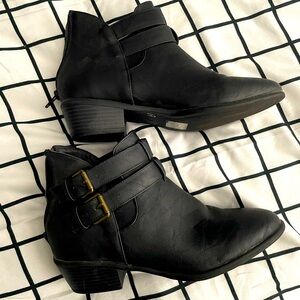 Wild Diva Brand Black Booties